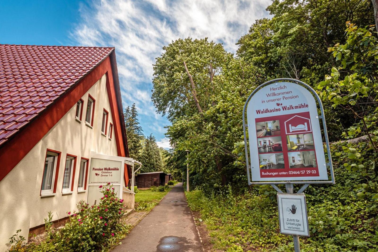 Pension Walkmuehle Занґергаузен Екстер'єр фото